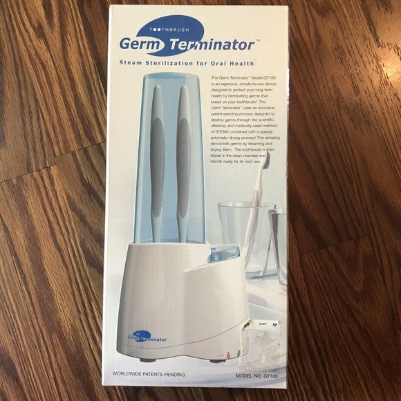 Germ Terminator Other - Germ Terminator Toothbrush Sanitizer Steam Sterilization Oral Health GT100 NEW!!